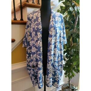 Known Supply Hawaiian Cover Up Kimono Size M/L